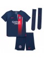 Paris Saint-Germain Kylian Mbappe #7 Replika Hemmakläder Barn 2023-24 Kortärmad (+ byxor)